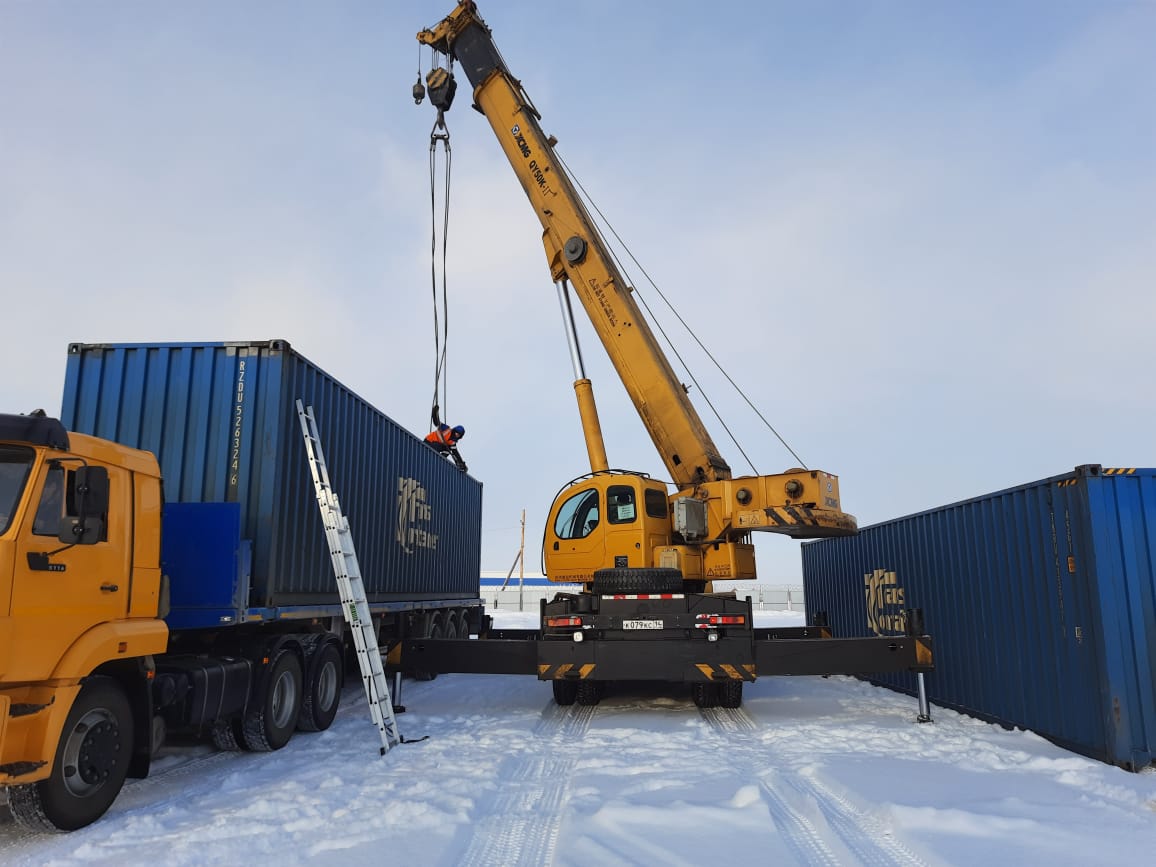 В городе Якутске начал работу контейнерный терминал «Мархинка» Акционерной компании «Железные дороги Якутии»