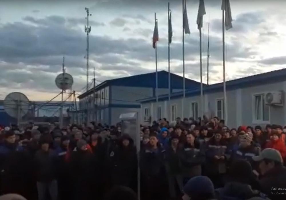 Взбунтовались вахтовики Чаяндинского месторождения «Газпрома» в Якутии. Видео 18+
