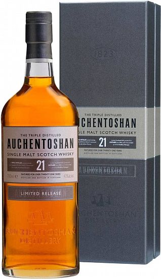 Виски Auchentoshan в подарок: шотландские алкогольные традиции в бутылке