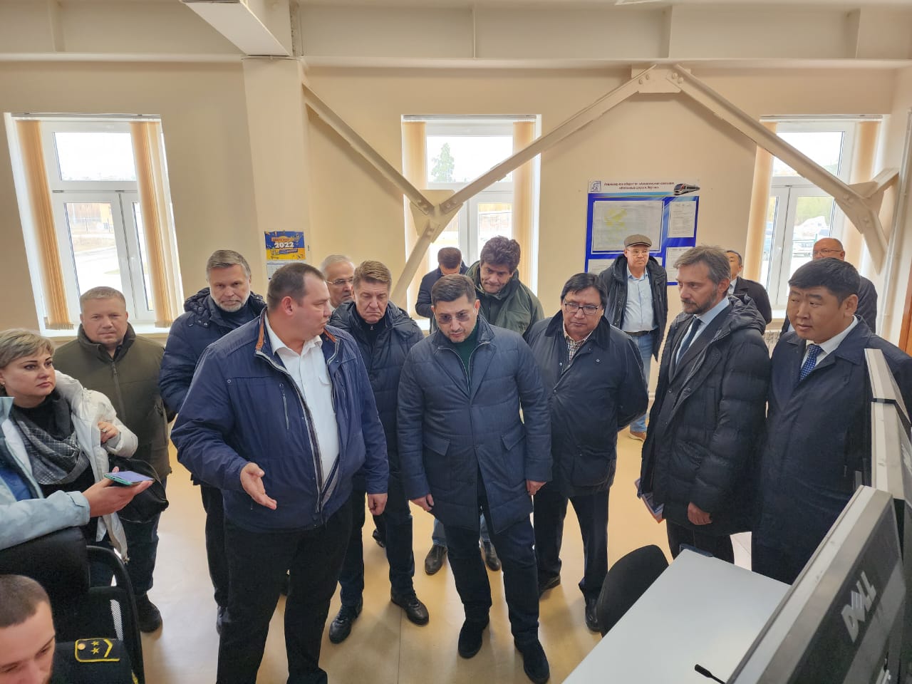 Делегация Совета Федерации РФ посетила станцию Нижний Бестях