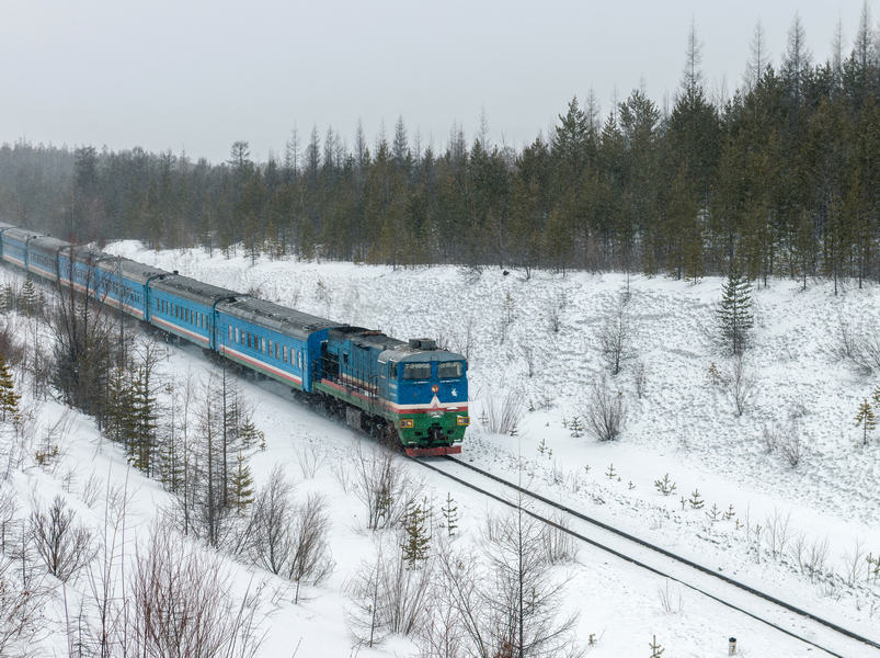 Задержки пассажирских  поездов перевозчика  АО «АК «ЖДЯ» связаны с аварией на Забайкальской железной дороге