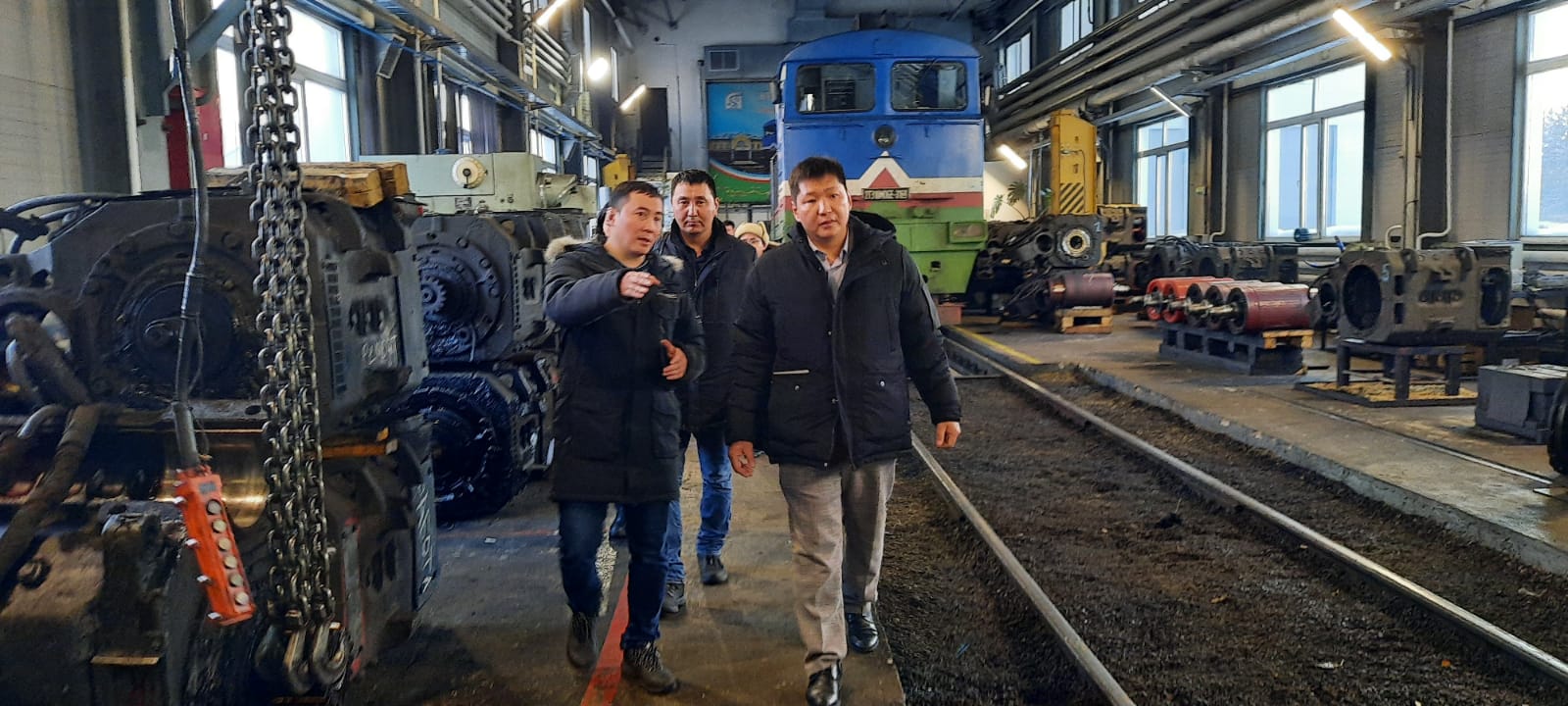 Делегация Транспортного техникума посетила  Акционерную компанию «Железные дороги Якутии»