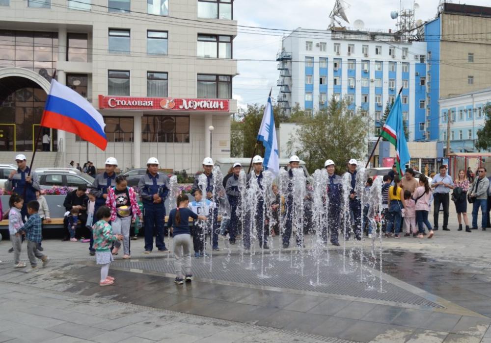 В Якутске открылся первый в республике пешеходный фонтан